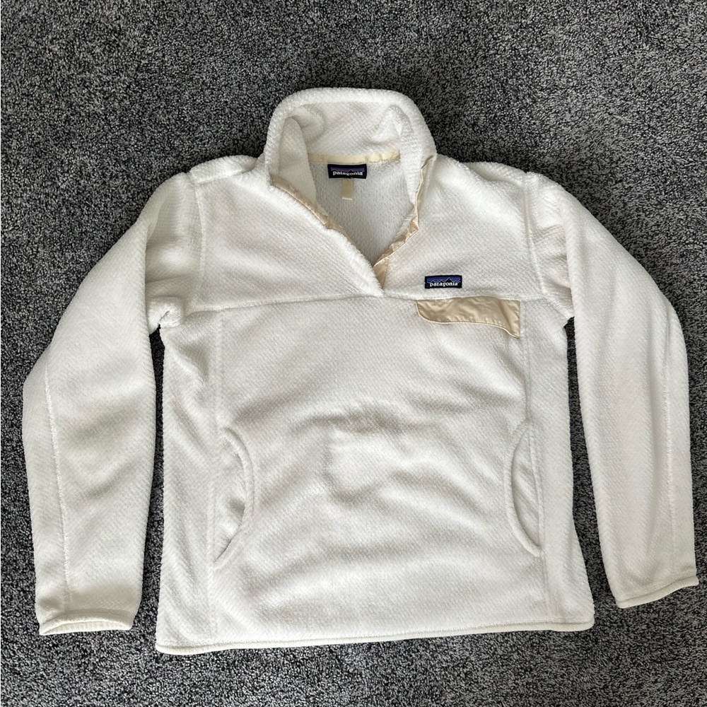 Patagonia Women's Re-Tool T-Snap Fleece Pullover Jacket Size Large